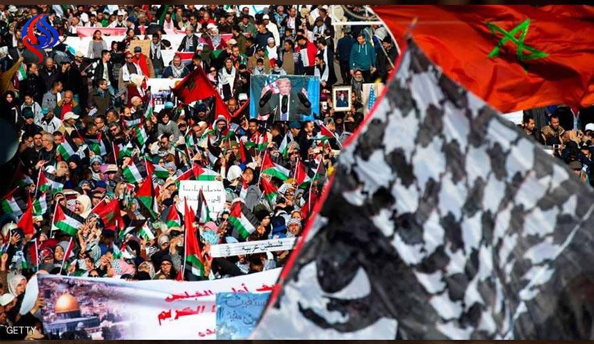 انتفاضة مغربية ضد قرار ترامب