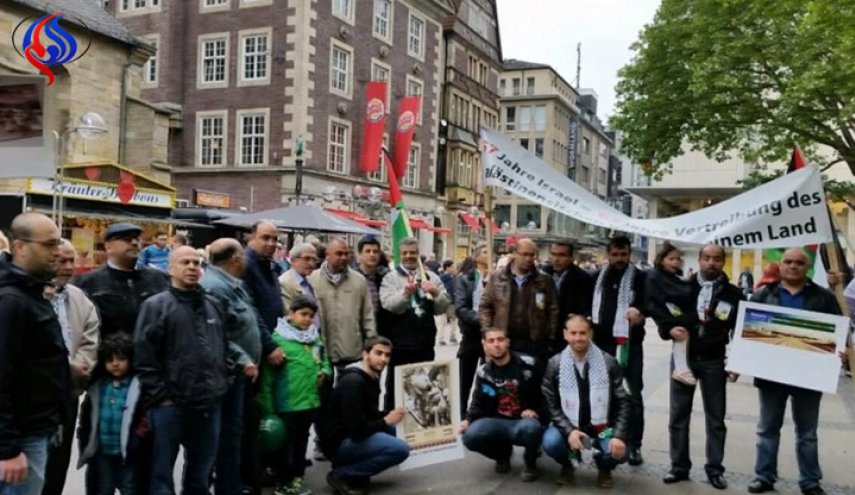 مظاهرة حاشدة بألمانيا رفضا لقرار ترامب حول القدس