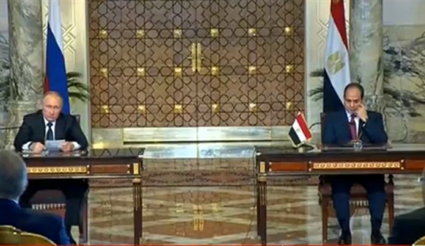 هذا ما سيكشفه بوتين خلال لقائه مع السيسي..