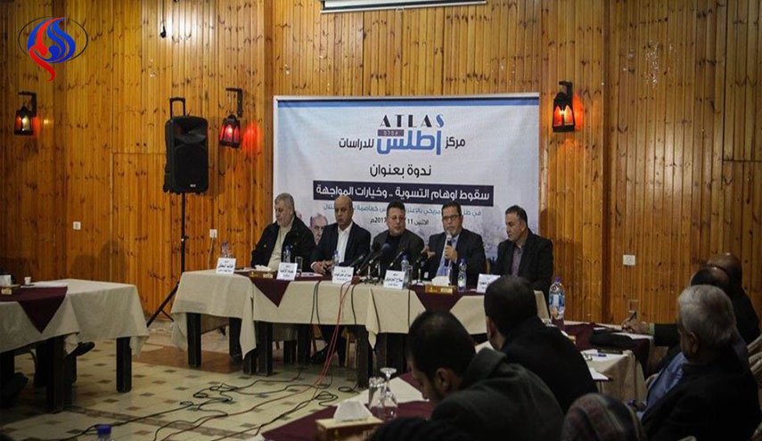 قيادات فلسطينية تناقش 