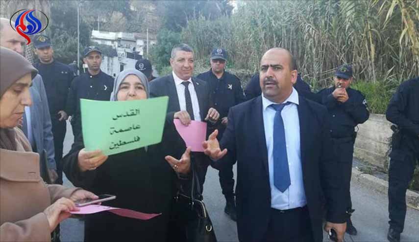 نواب جزائريون يحتجون للقدس عند سفير أميركا