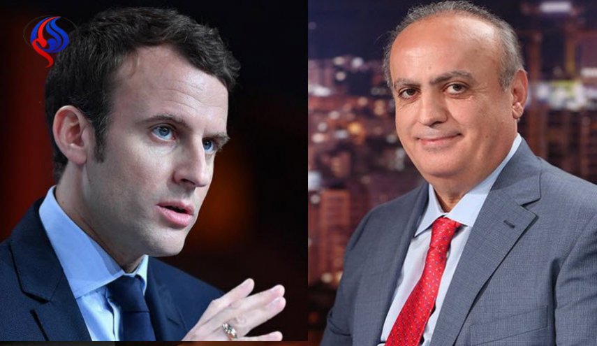 ماذا طلب وئام وهاب من ماكرون حول الرئيس الاسد؟