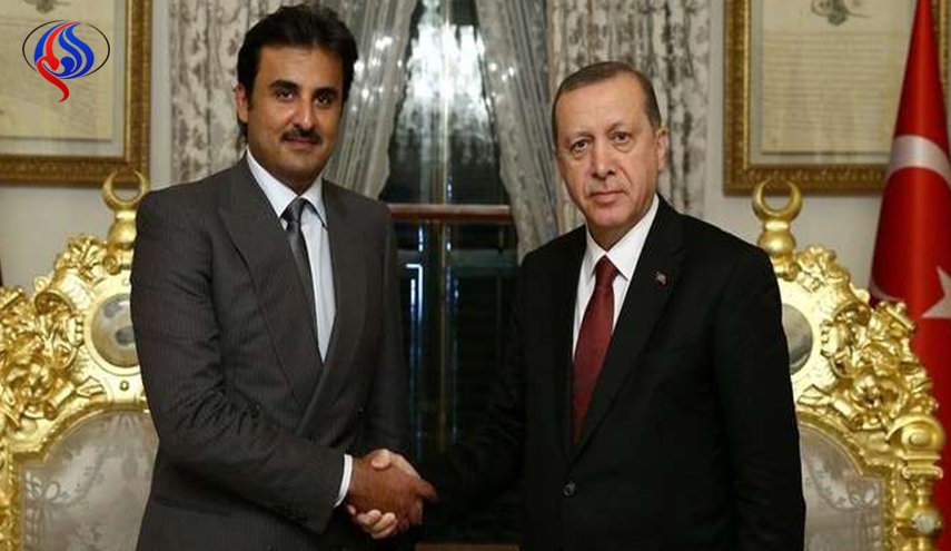 قطر تشيد بأردوغان