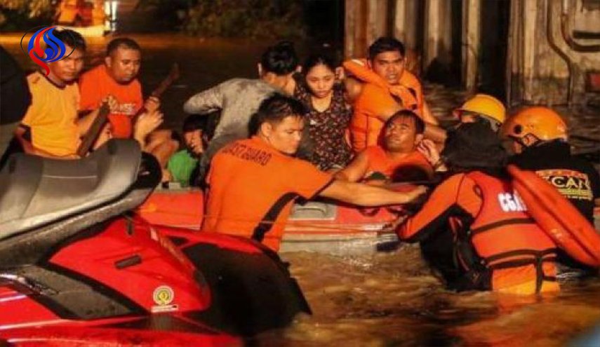 ارتفاع حصيلة ضحايا عاصفة تمبين بالفلبين إلى 182