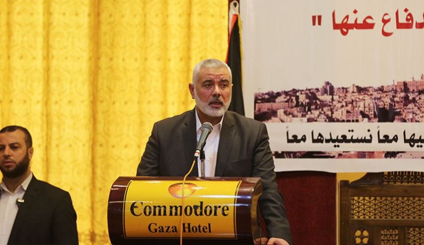 هنية: أمريكا تسعى لتقسيم الضفة الغربية الى ثلاث مناطق