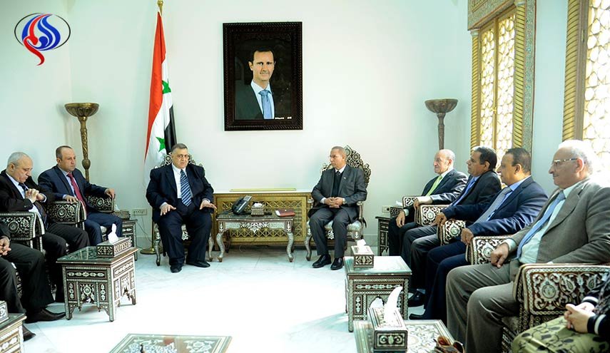 وفد شعبي وبرلماني مصري يزور دمشق