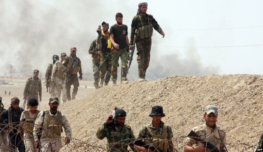 الحشد الشعبي بالعراق يتدرب على حرب الجبال