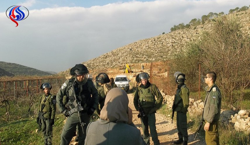 بحماية الاحتلال.. مستوطنون يجرفون أراضي فلسطينية بنابلس