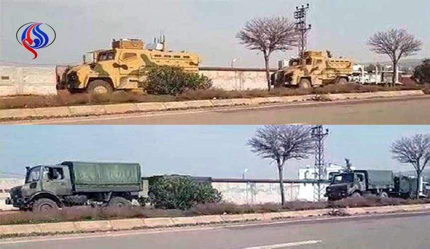 بالصور.. رصد تعزيزات عسكرية تركية جديدة شمال سوريا