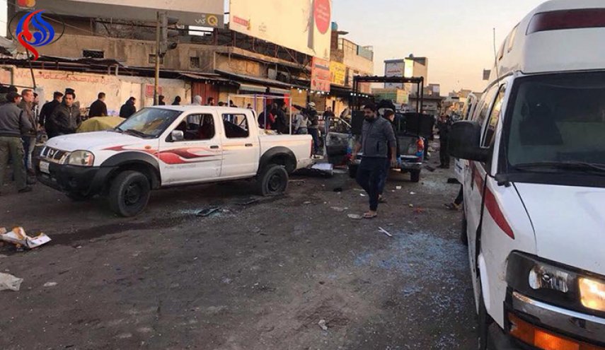 بالصور..مستشفيات بغداد تغص بجرحى تفجيري الطيران