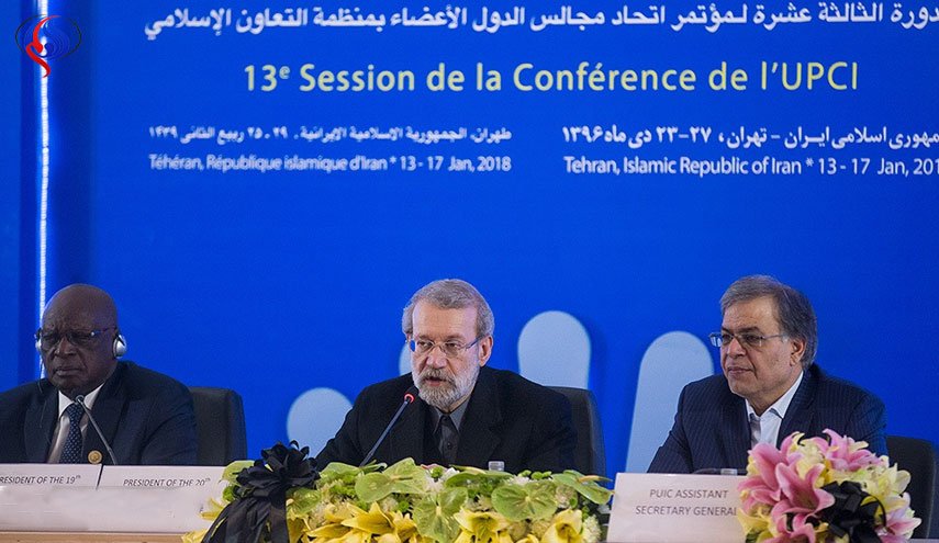لاريجاني: ينبغي ألا ندع محنة الشعب الفلسطيني تتضاعف