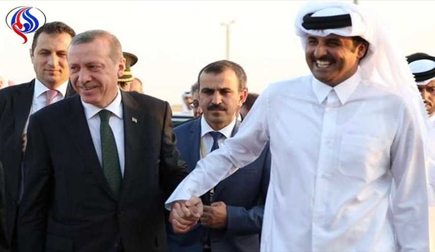اجتماع مغلق بين أردوغان وأمير قطر في أنقرة