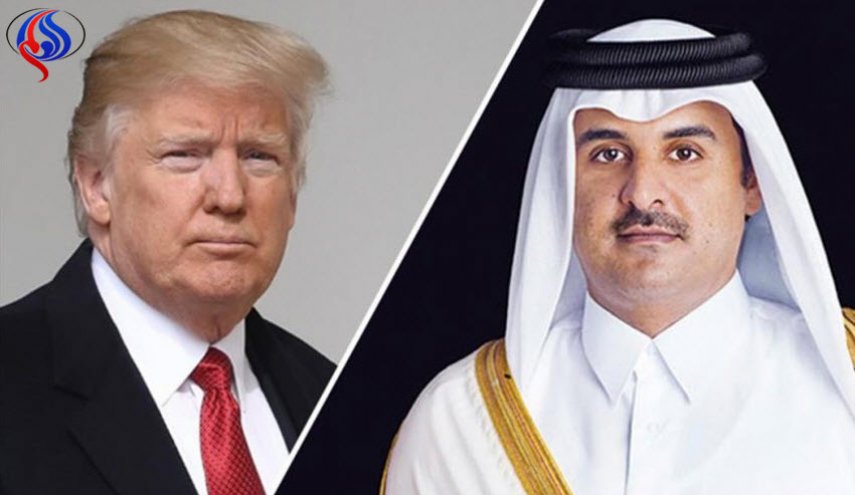 ترامب يهاتف أمير قطر المتواجد في تركيا للقاء أردوغان 