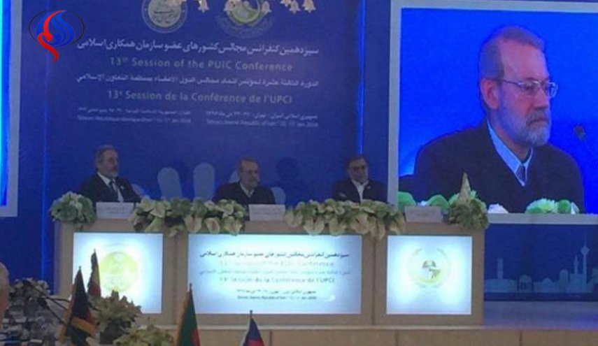 لاريجاني: امريكا لا تريد القضاء على الارهاب في المنطقة