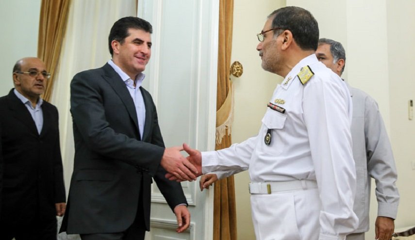  نيجرفان بارزاني يلتقي بشمخاني في طهران