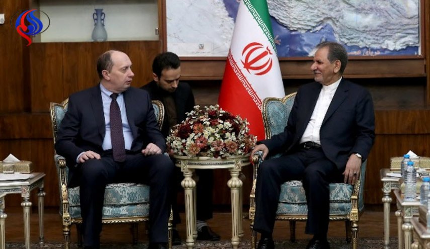 جهانغيري: ايران تدعم استثمارات الشركات البيلاروسية في قطاع الطاقة