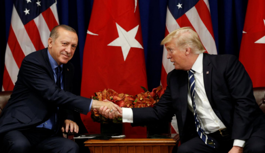 ترامب يحث أردوغان على خفض التصعيد في عفرين
