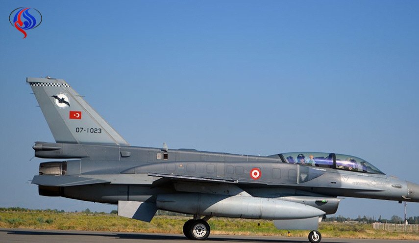 شاهد ماذا ألقى الطيران التركي على مدينة عفرين!