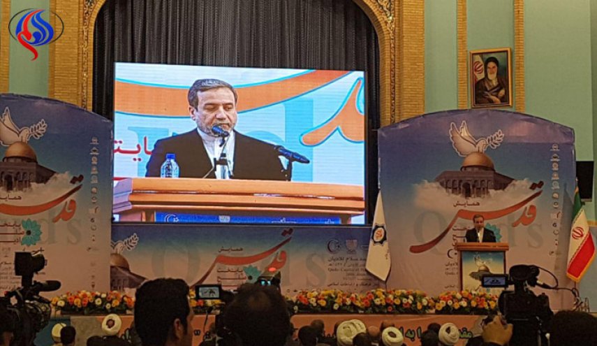 عراقجي: القدس عاصمة العالم الاسلامي الأولى
