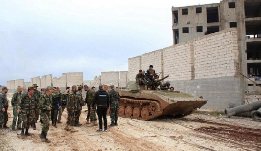 الجيش يتقدم بريفي حلب و ادلب ويسيطر على قرية تل علوش