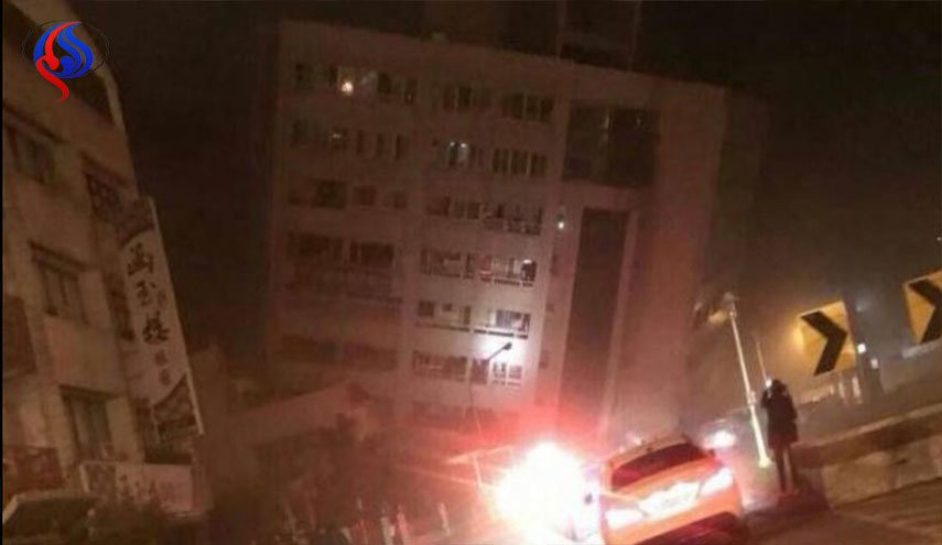 زلزال قوي يضرب تايوان
