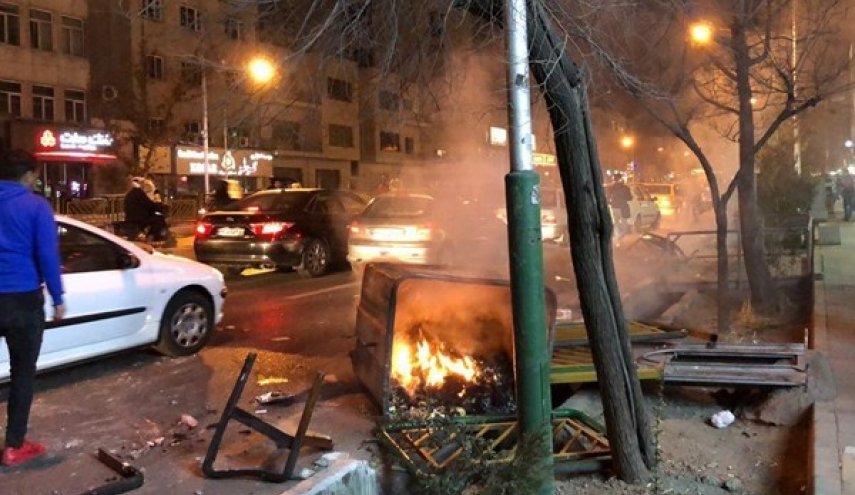 اعتقال احد قادة أعمال الشغب الاخيرة في ايران