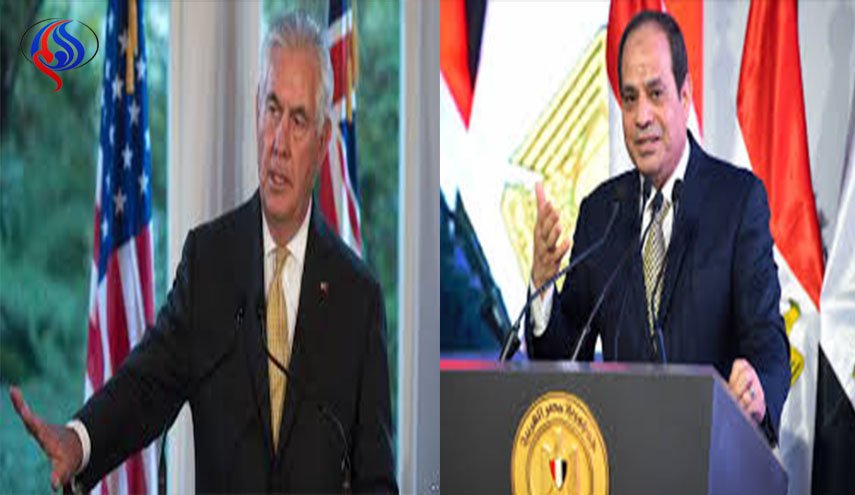 السيسي يبحث اليوم مع وزير الخارجية الأميركي أزمات الشرق الأوسط
