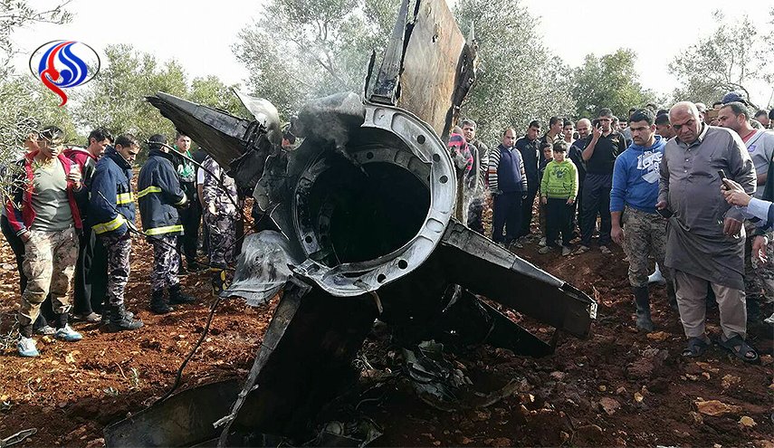 “ليس بفعل المضادات السورية” .. رواية إسرائيلية عن إسقاط المقاتلة F-16 !!