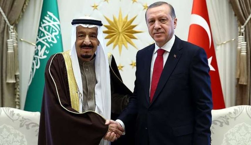 اتصال هاتفي بين اردوغان والملك سلمان بشأن سوريا