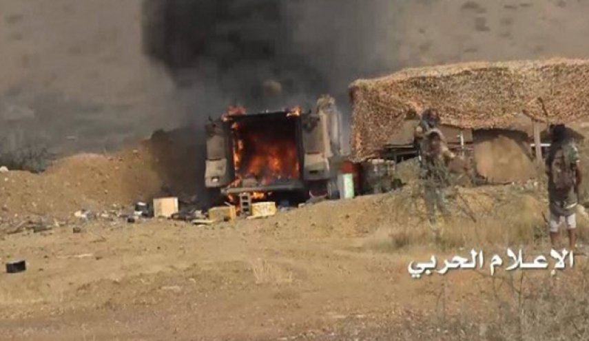 گلوله‌باران مواضع متجاوزان سعودی در عسير و نجران 

