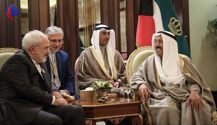 ماذا قال امير الكويت لوزير الخارجية الايراني؟