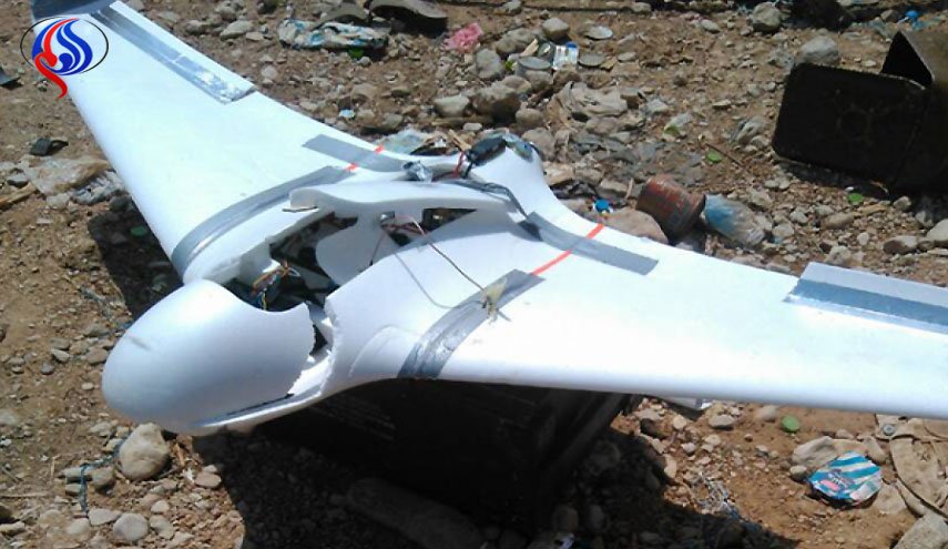 الدفاعات اليمنية تسقط طائرة تجسس سعودية بصعدة