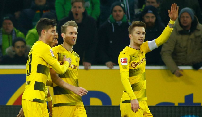دورتموند يفوز بفضل هدف رويس وتألق حارس مرماه