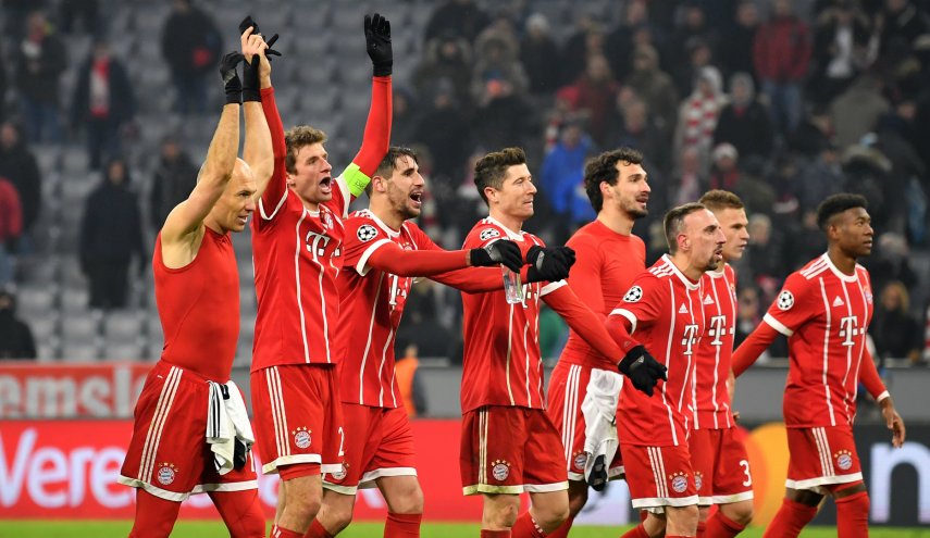 دوري ابطال اوروبا: بايرن ميونيخ يضع قدما في ربع النهائي
