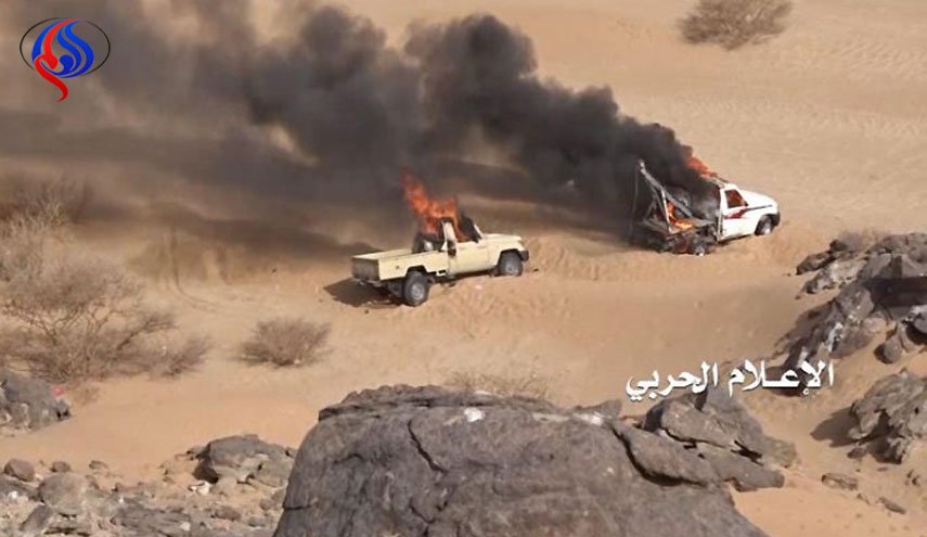 كسرنا زحفاً ضخماً ومقتل وإصابة 50 مرتزقا بنجران