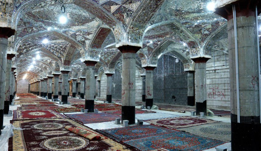 إيران تنسج نحو ألفين مترا مربعا من السجاد لصحن الزهراء (س)