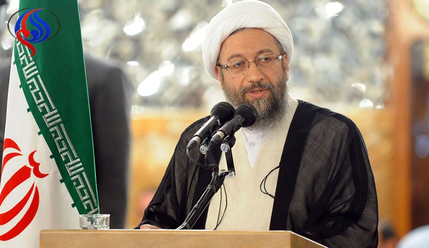 رئيس السلطة القضائية : أمن الشعب هو خط احمر للنظام