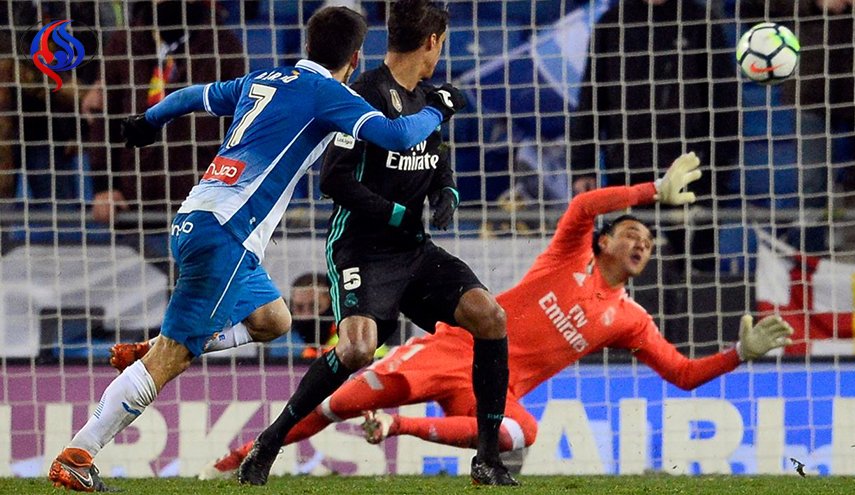 ريال مدريد يسقط في غياب رونالدو أمام اسبانيول 0-1