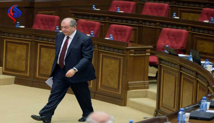 انتخاب ارمين سركيسيان كرئيس جديد لارمينيا