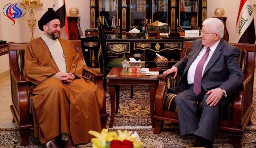 معصوم والحكيم يبحثان مستجدات المشهد الانتخابي المقبل