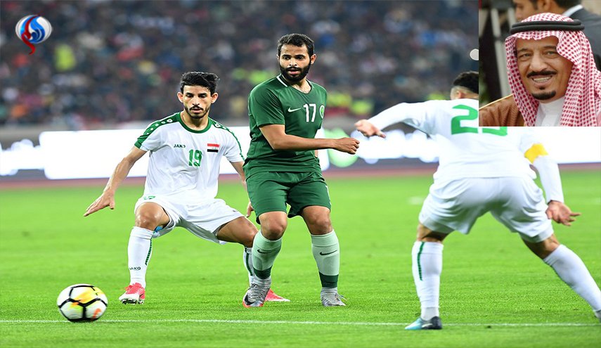 الملك سلمان يهدي ملعبا جديدا للعراق