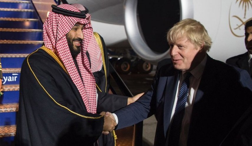 ولي العهد السعودي يصل لندن 