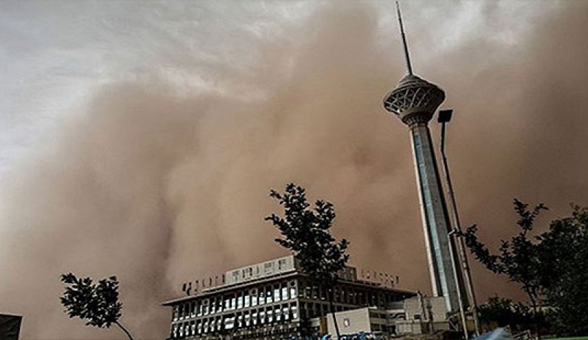 پیش بینی وزش باد شدید در تهران
