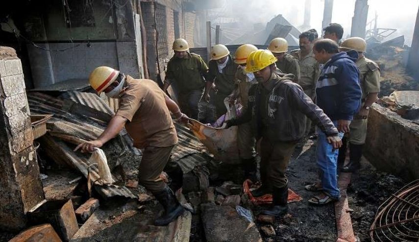 مقتل وإصابة 18 شخصا في حريق بمصنع للكيماويات غربي الهند