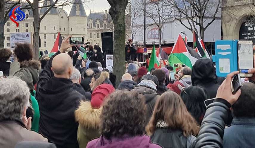 تظاهرات في أثينا تنديدًا بالاحتلال ورفضًا لإعلان ترمب