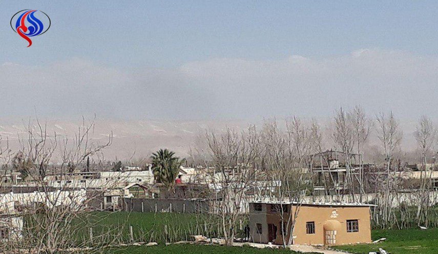 ورود تيم العالم به مزرعه ای در جسرین/ کشف زندان بزرگ در منطقه جسرین توسط ارتش سوریه