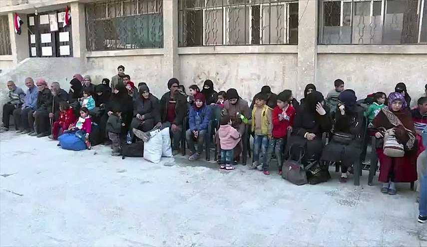أكثر من 5 آلاف شخص غادروا الغوطة الشرقية اليوم الاحد