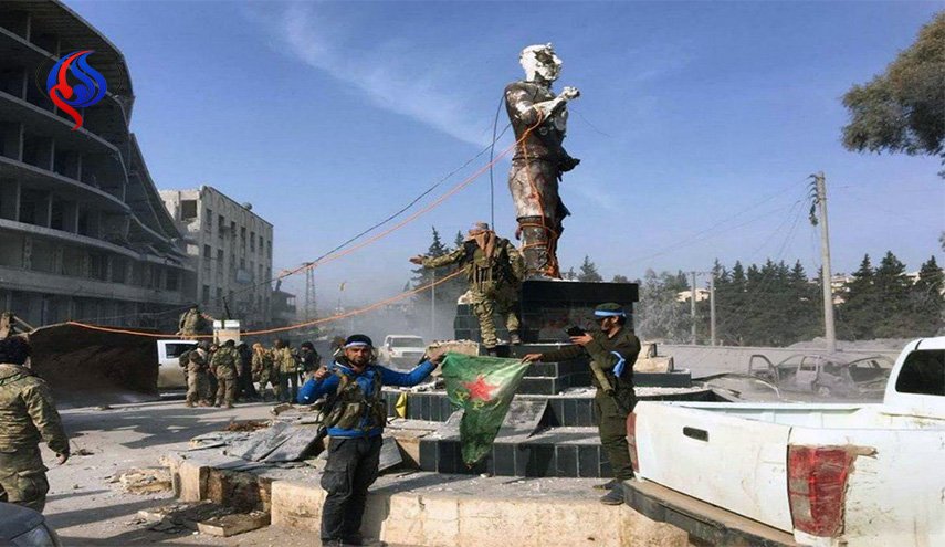 بالصور؛ مستودع أسلحة أميركية بـ12 غرفة تحت الأرض بعفرين
