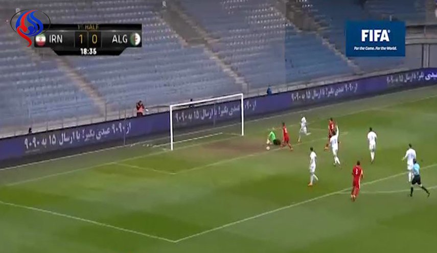 إيران تتغلب على الجزائر بهدفين مقابل هدف واحد في مباراة ودية