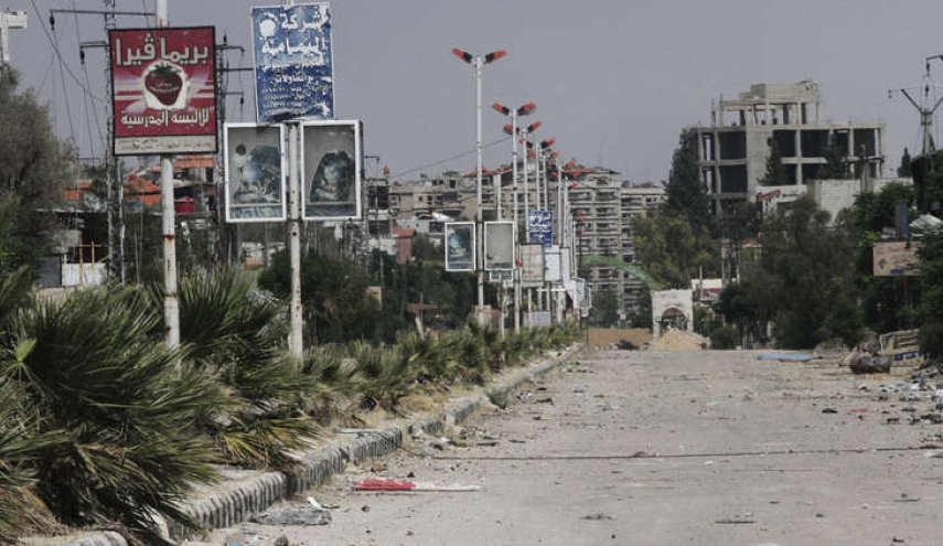 اكتشاف مقبرة جماعية في حرستا بالغوطة الشرقية